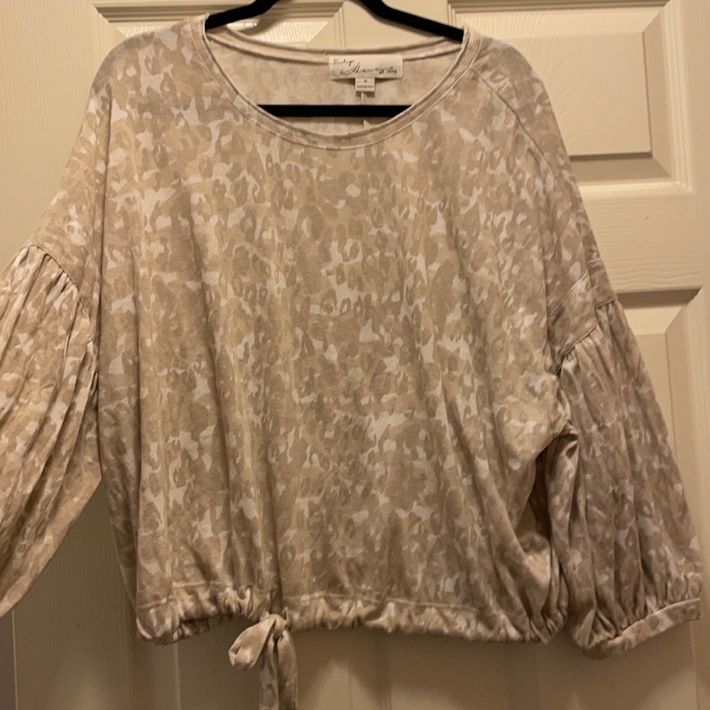 Women’s cheetah top